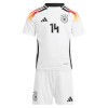 Maglia ufficiale Germania Musiala 14 Casa Euro 2024 per Bambino